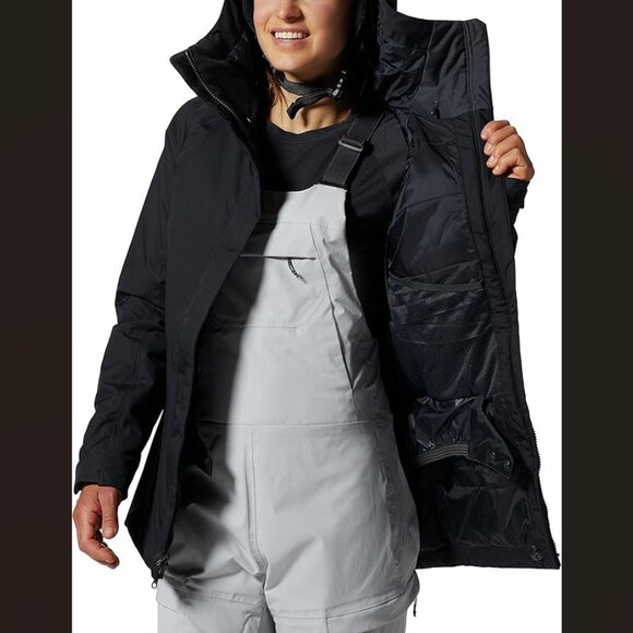 Mountain Hardwear Women Firefall/2 Insulated Coat Anorak XL‎ Zodiac 1958621506 - Picture 3 of 12
